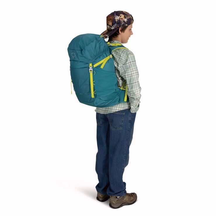 OSPREY JET 28, blue spikemoss/lemongrass