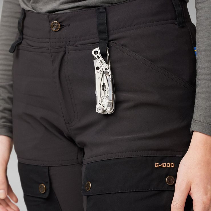 FJÄLLRÄVEN Keb Trousers Curved W Black Oak