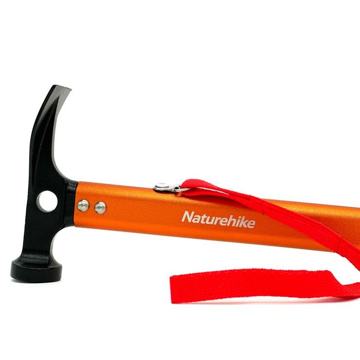NATUREHIKE NH15A010-I-01 Multifunkční kladivo 374g - oranžové