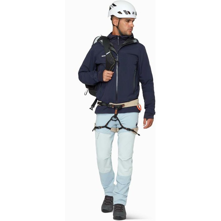 MAMMUT Crag HS Hooded Jacket Men marine