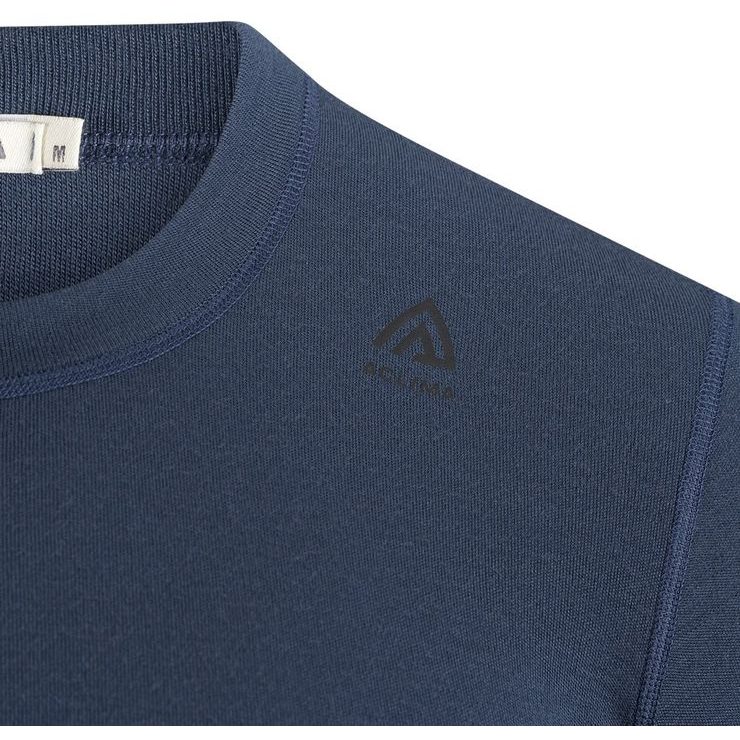 ACLIMA WarmWool Crewneck M's Midnight Navy