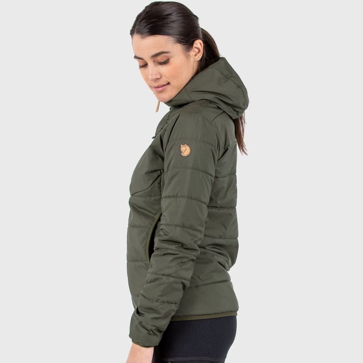 FJÄLLRÄVEN Keb Padded Hoodie W Black