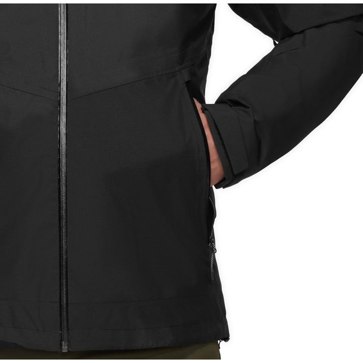 MAMMUT Alto Light 3 in 1 HS Hooded Jacket Men black-black