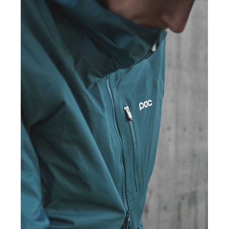 POC M's Motion Rain Jacket Dioptase Blue