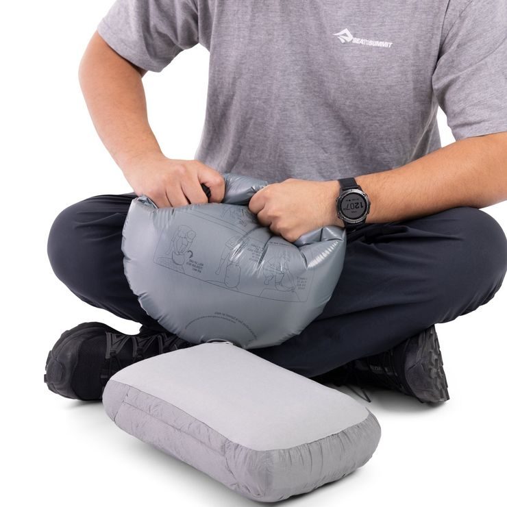SEA TO SUMMIT Aeros Down Pillow - Regular Neutral Grey