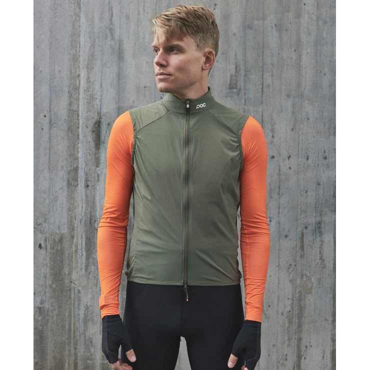 POC M's Enthral Gilet Epidote Green