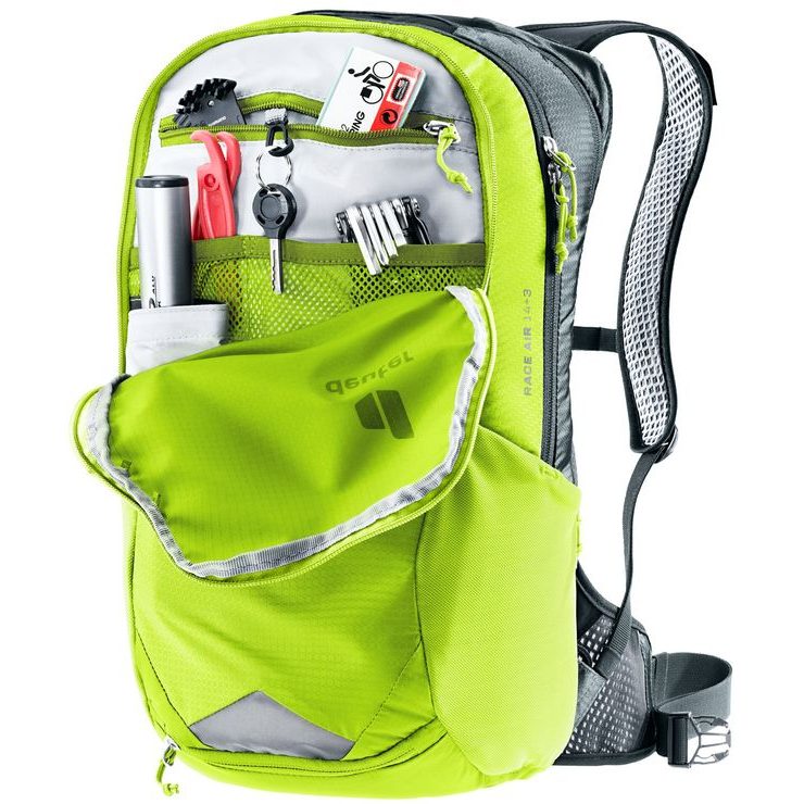 DEUTER Race Air 14+3, citrus-graphite