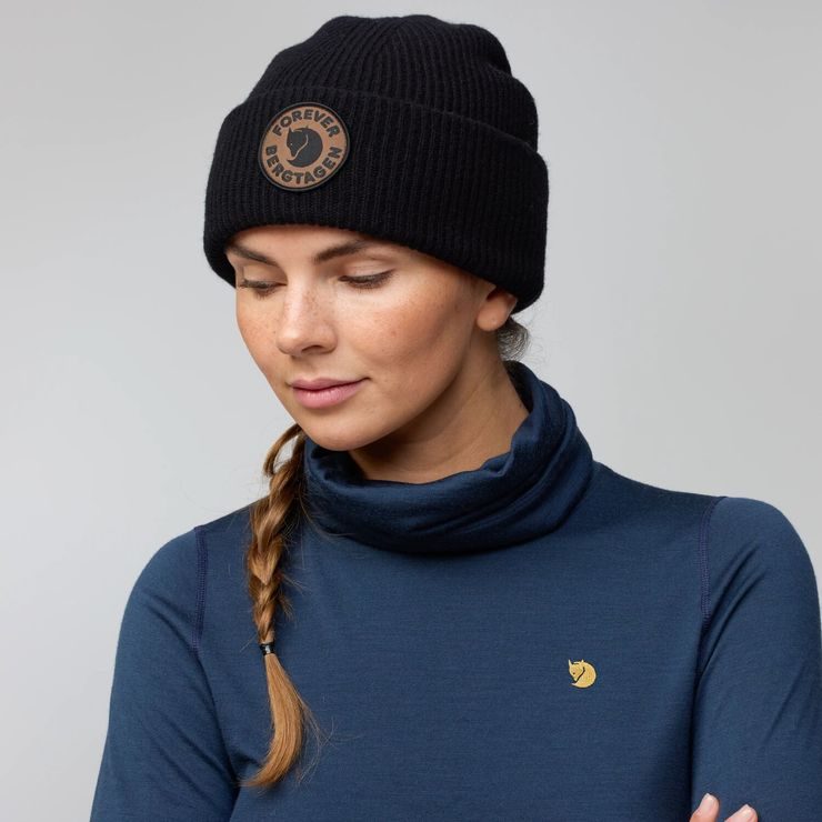 FJÄLLRÄVEN Bergtagen Forever Wool Beanie Dark Navy