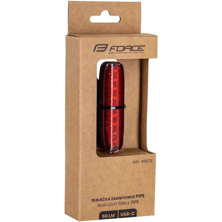 FORCE PIPE 50LM, 9x LED, USB