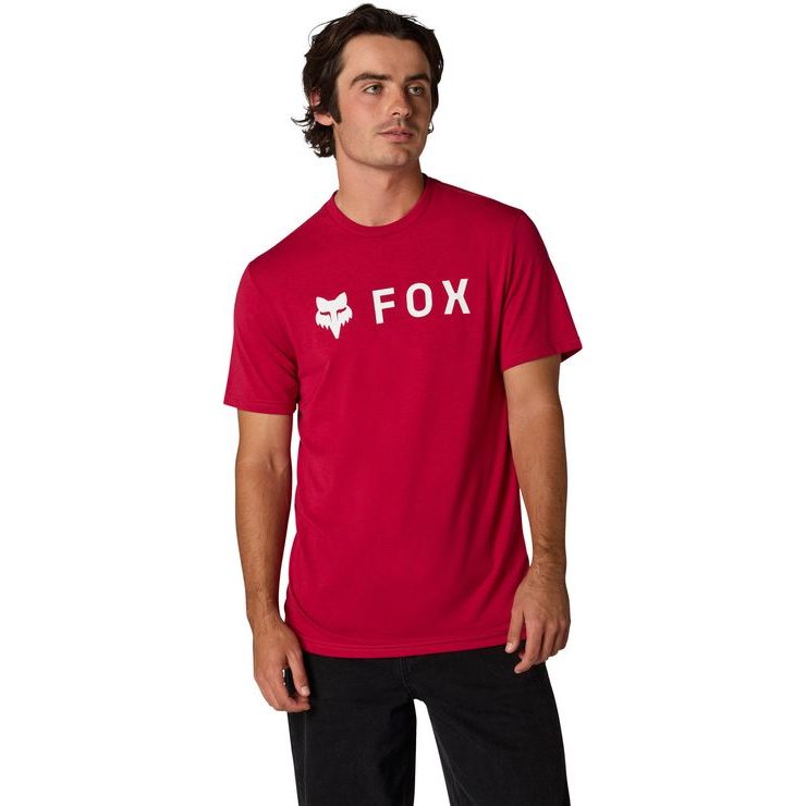 FOX Absolute Dri-Release Ss Tee Cranberry