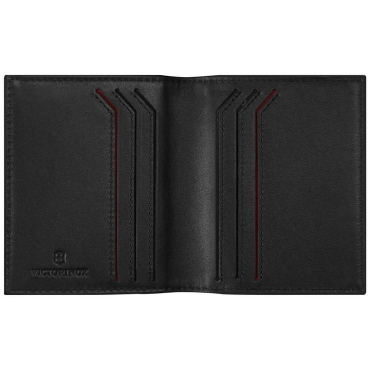 VICTORINOX Altius Alox Bi-Fold Card Case, Black