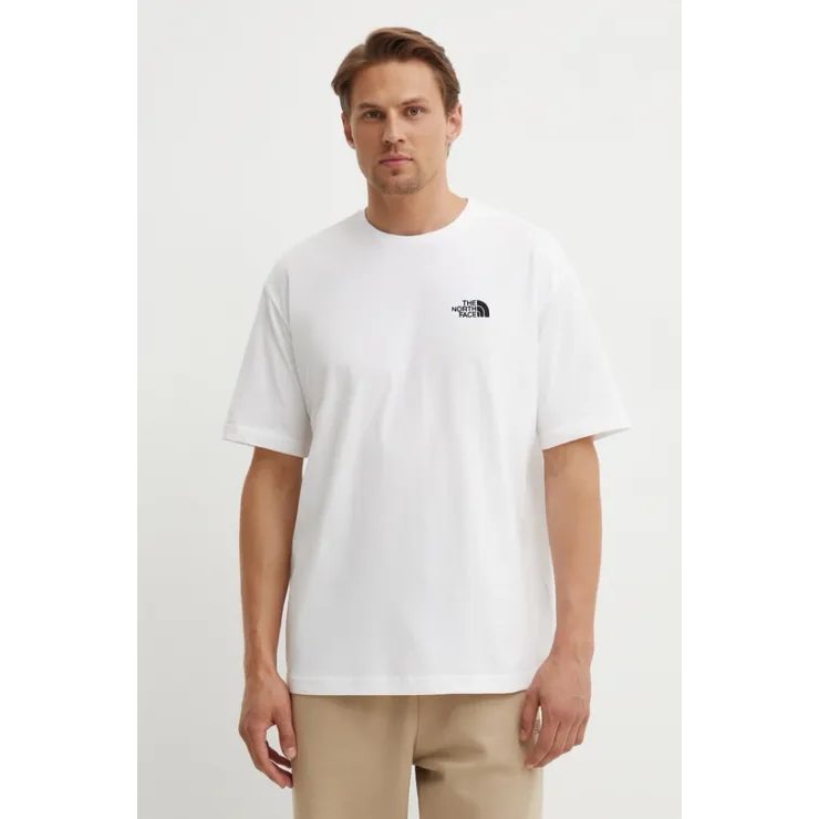 THE NORTH FACE M S/S ESSENTIAL OVERSIZ TNF WHITE XL