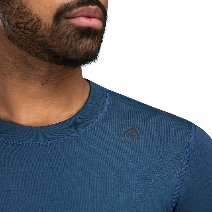 ACLIMA WarmWool Crewneck M's Midnight Navy