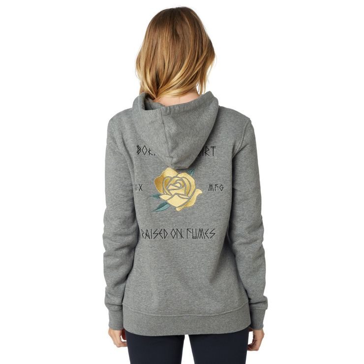 FOX Rosey Po Hoody, heather graphite