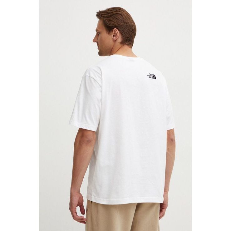 THE NORTH FACE M S/S ESSENTIAL OVERSIZ TNF WHITE XL