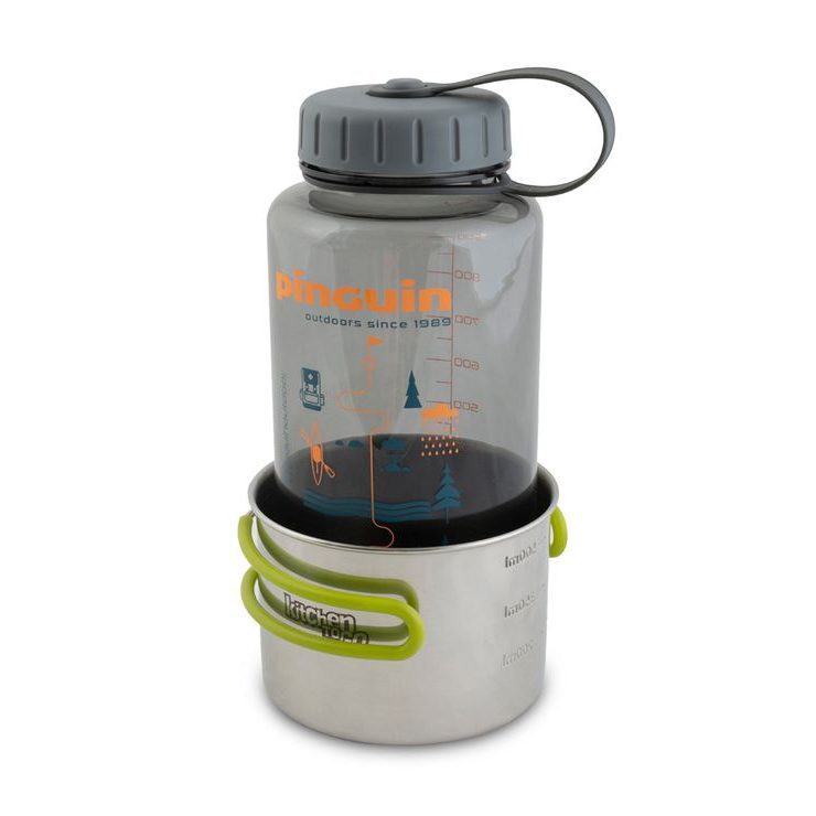 PINGUIN Tritan Fat Bottle 1L Grey