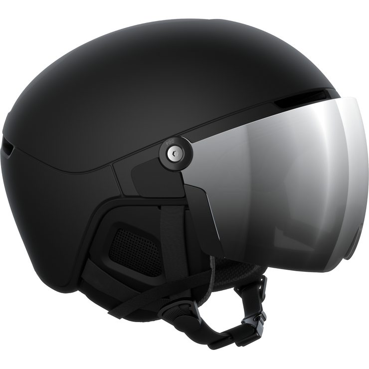 POC Obex Visor, Uranium Black Matt/Clarity Universal/Partly Sunny/Silver