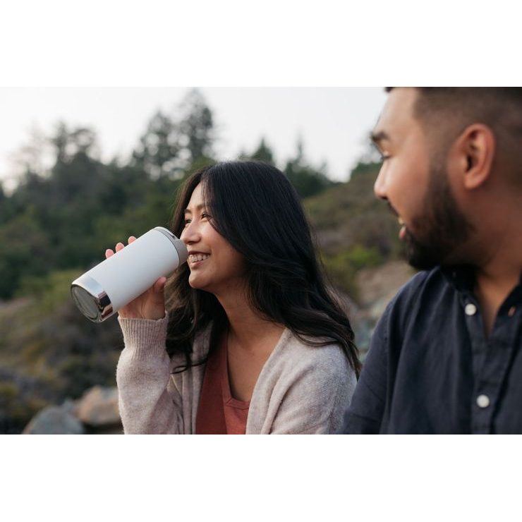 KLEAN KANTEEN TKWide w/Café Cap - tofu 355 ml