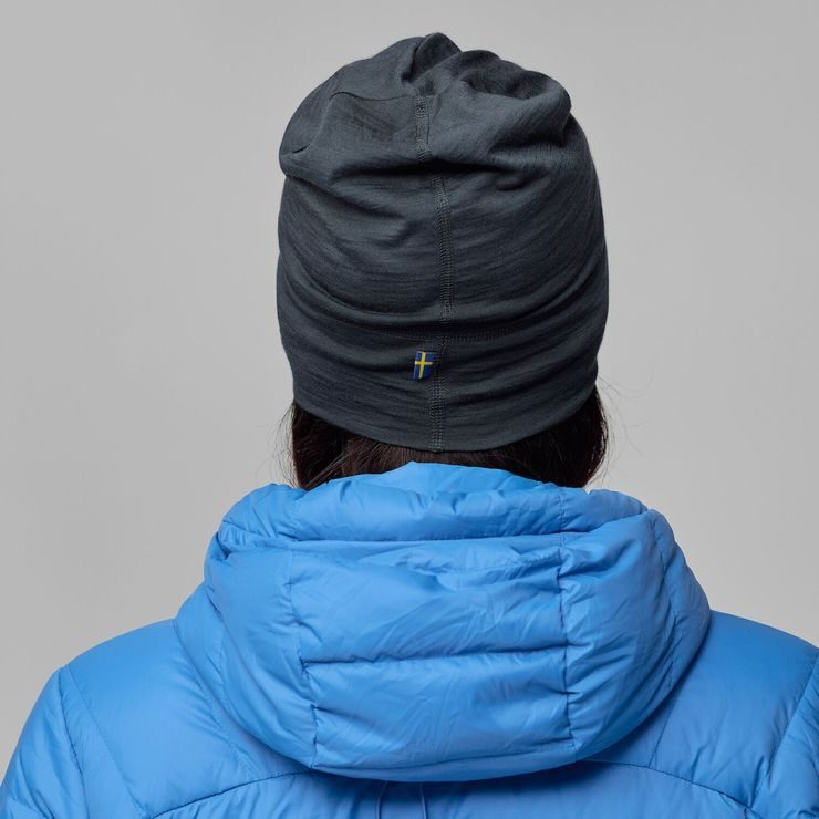 FJÄLLRÄVEN Abisko Lite Wool Beanie Dark Navy