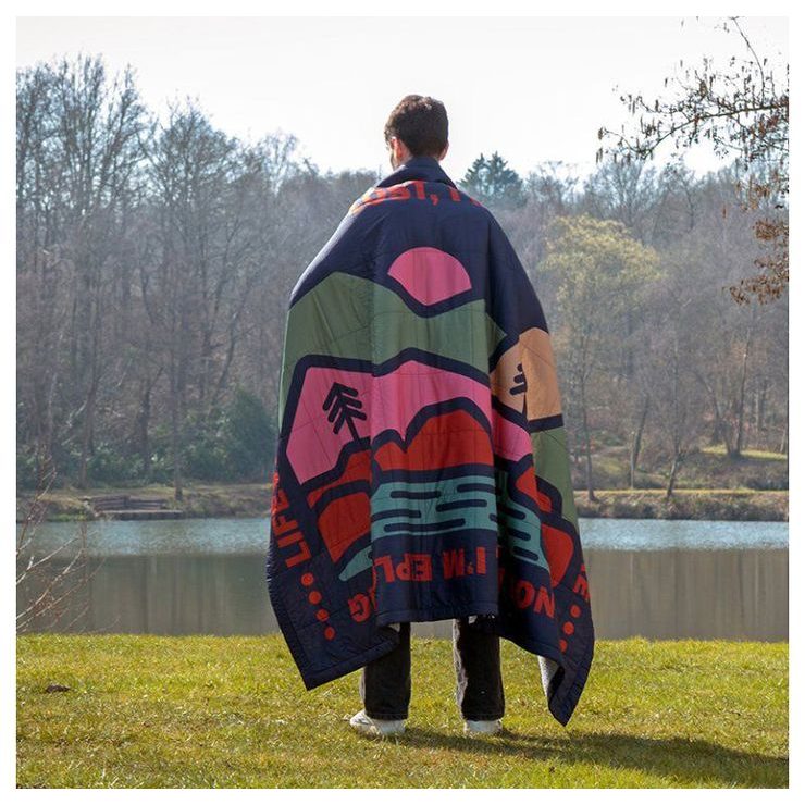 LIFEVENTURE Sundown Blanket Lined Mountain