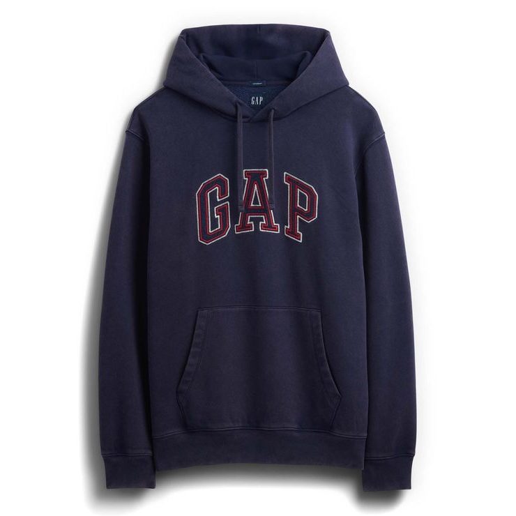 GAP 887082-00 Mikina s logem VintageSoft Tmavě modrá