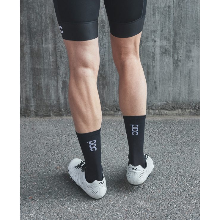 POC Vivify Sock Long Uranium Black