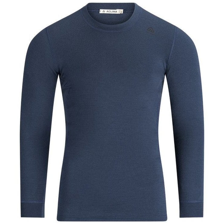 ACLIMA WarmWool Crewneck M's Midnight Navy