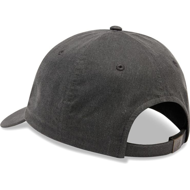 FOX W Checker Adjustable Hat Pewter
