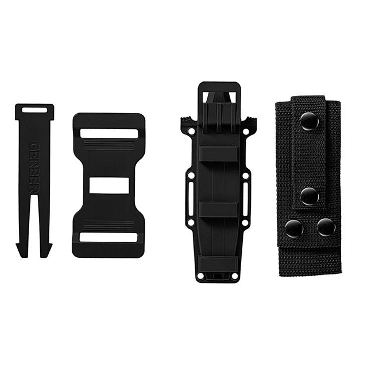 GERBER Strongarm Fixed Serrated Black