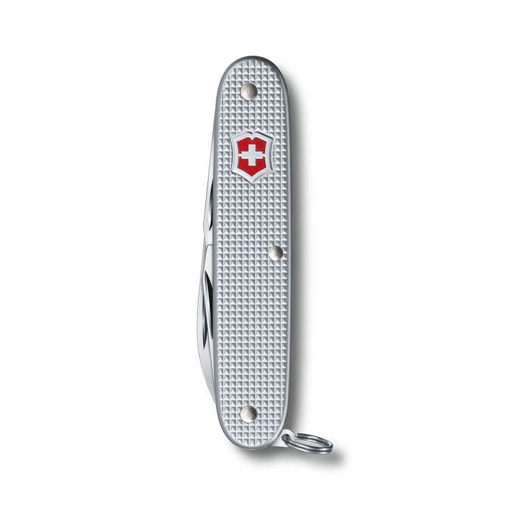 VICTORINOX PIONEER ALOX, 93 mm, stříbrný, blister