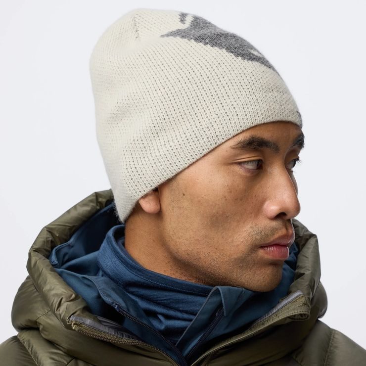 FJÄLLRÄVEN Bergtagen Jacquard Beanie Black-Deep Forest