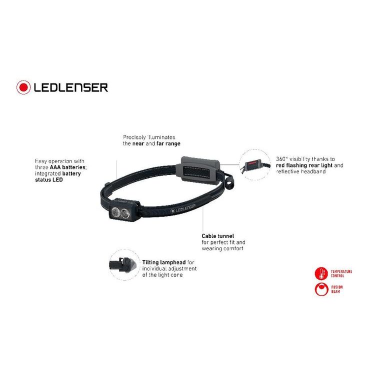 LEDLENSER NEO 3 ČERNO-MODRÁ