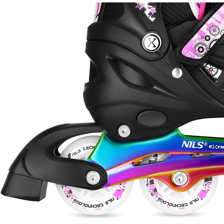 NILS Extreme NH10905.2 4v1 duhové/růžové
