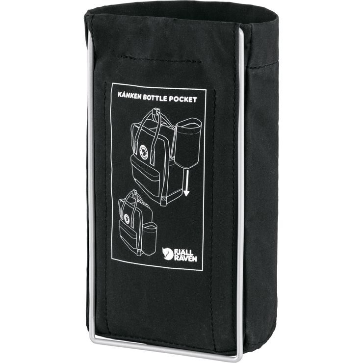 FJÄLLRÄVEN Kånken Bottle Pocket Black
