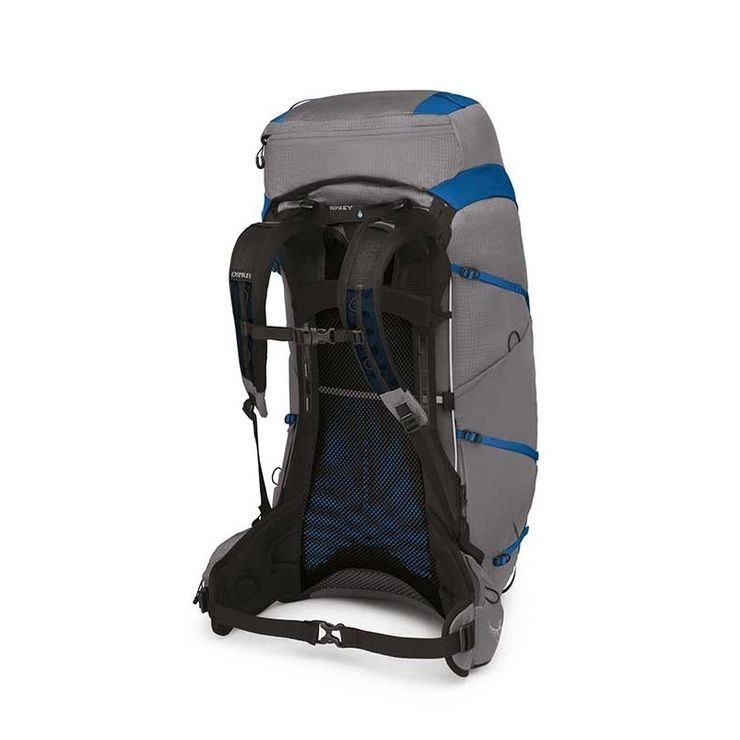 OSPREY EXOS PRO 55, dale grey/agam blue