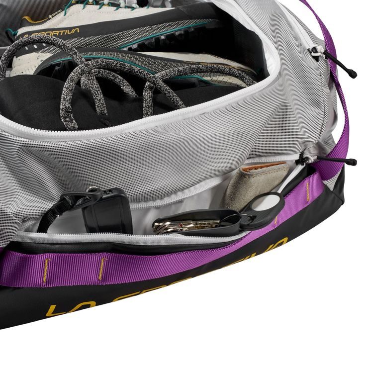 LA SPORTIVA Nomad 40 Duffel Bag Chalk/Black