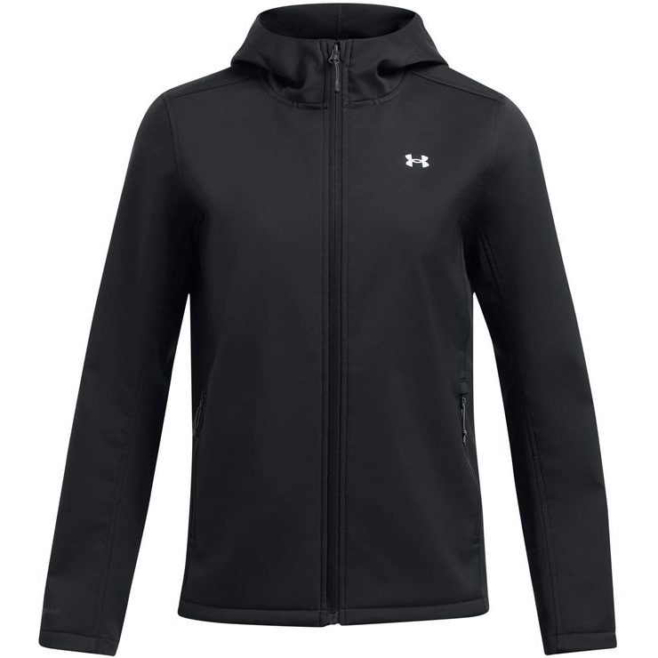 UNDER ARMOUR W Shield Hooded Jacket-BLK
