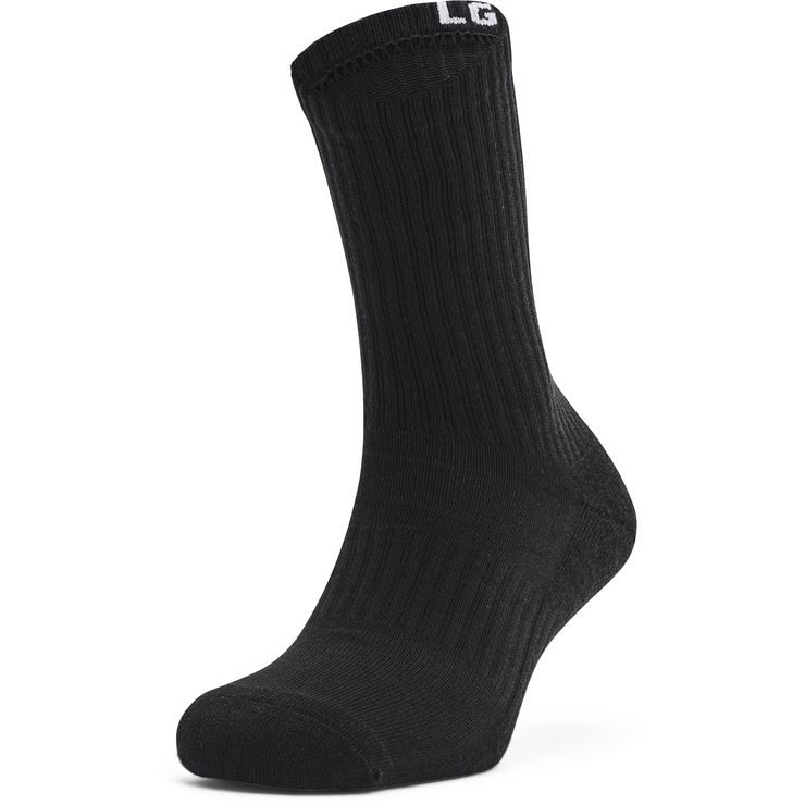 UNDER ARMOUR UA Core Crew 3PK, Black