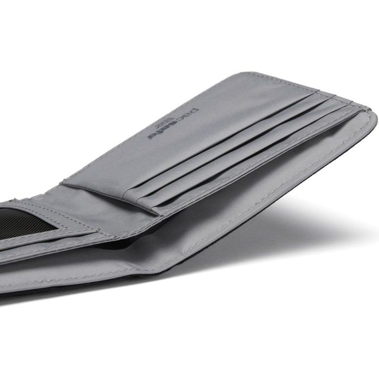 PACSAFE RFIDSAFE BIFOLD WALLET jet black