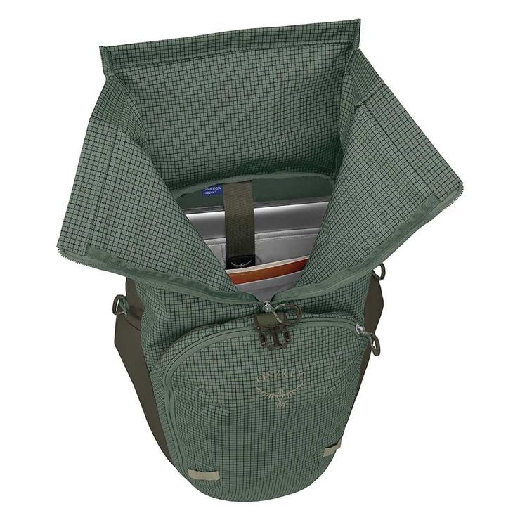 OSPREY TRANSPORTER ROLL TOP PACK 30, pine leaf/earl grey