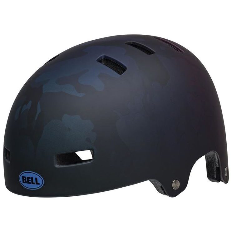 BELL Span Black/Blue Camo XS