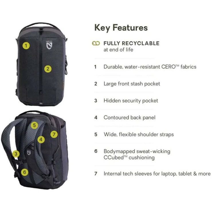 NEMO EQUIPMENT Vantage Day 20L Endless Promise (Black)