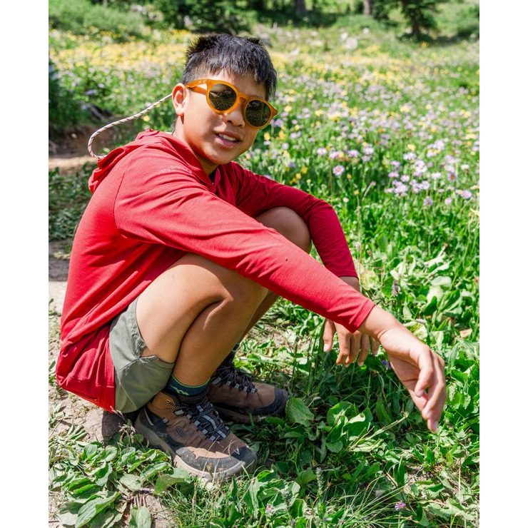 KEEN TARGHEE IV MID WP CHILDREN bison/brindle