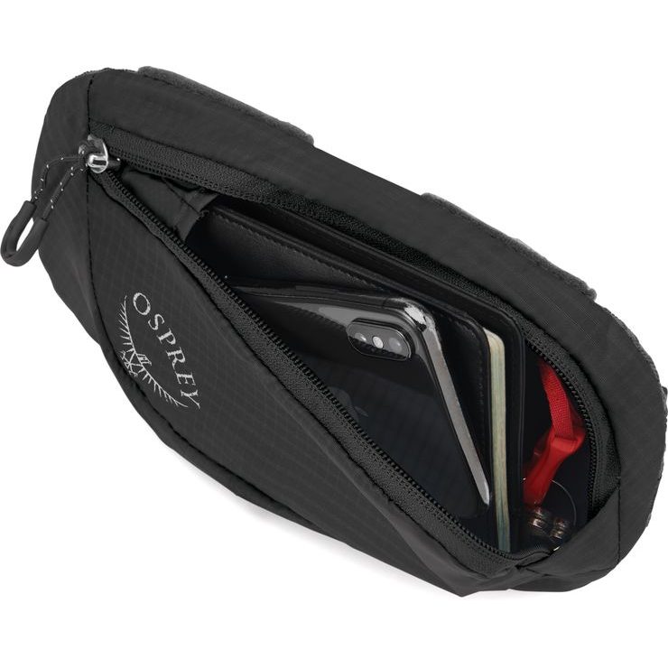 OSPREY PACK POCKET ZIPPERED, black