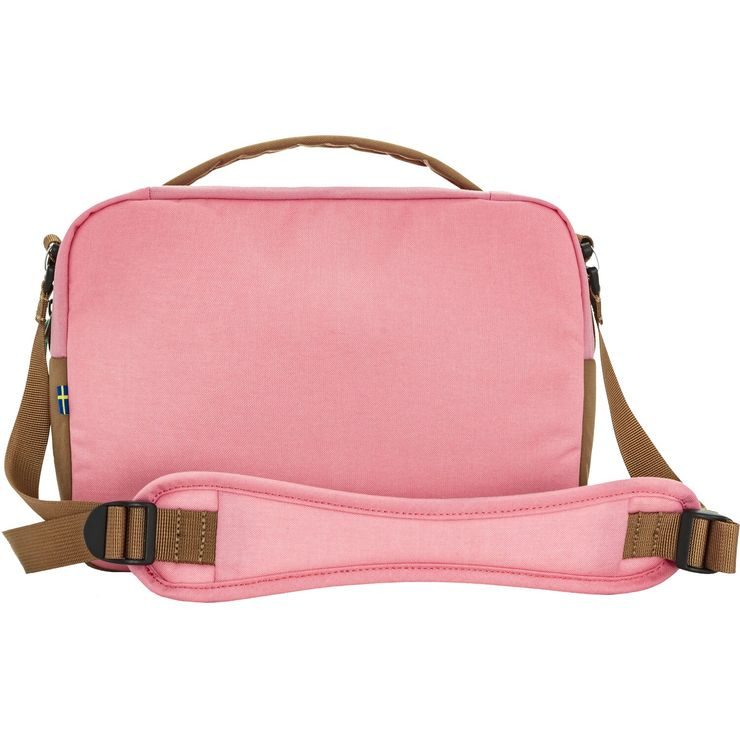 FJÄLLRÄVEN Vardag Shoulder Bag 6 Poppy Pink-Khaki Dust