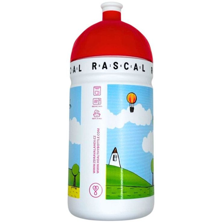RASCAL Zdravá dětská láhev RASCAL Červená