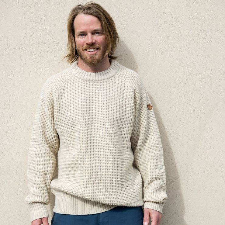 FJÄLLRÄVEN Övik Waffle Knit M, Grey