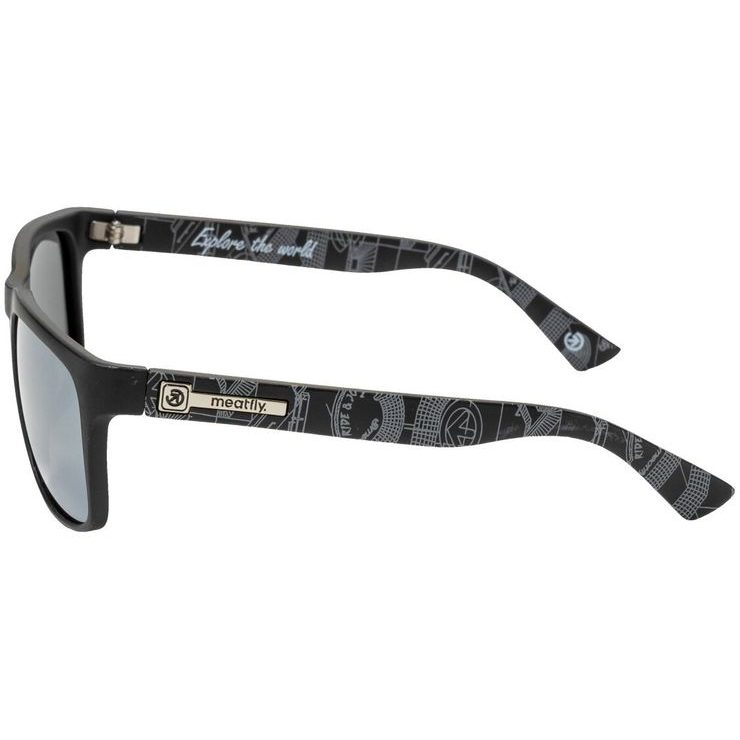 MEATFLY Ronnie Polarized, Blueprint / Black