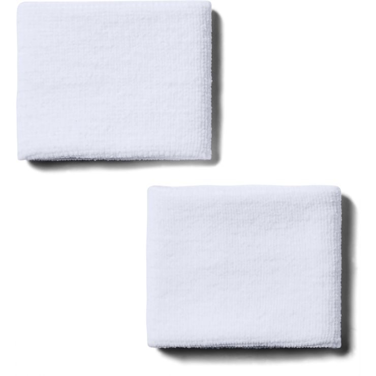 UNDER ARMOUR Performance Wristbands, white