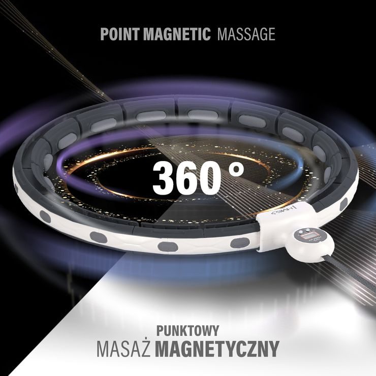 HMS HHM15 se závažím, magnety a počítadlem černá